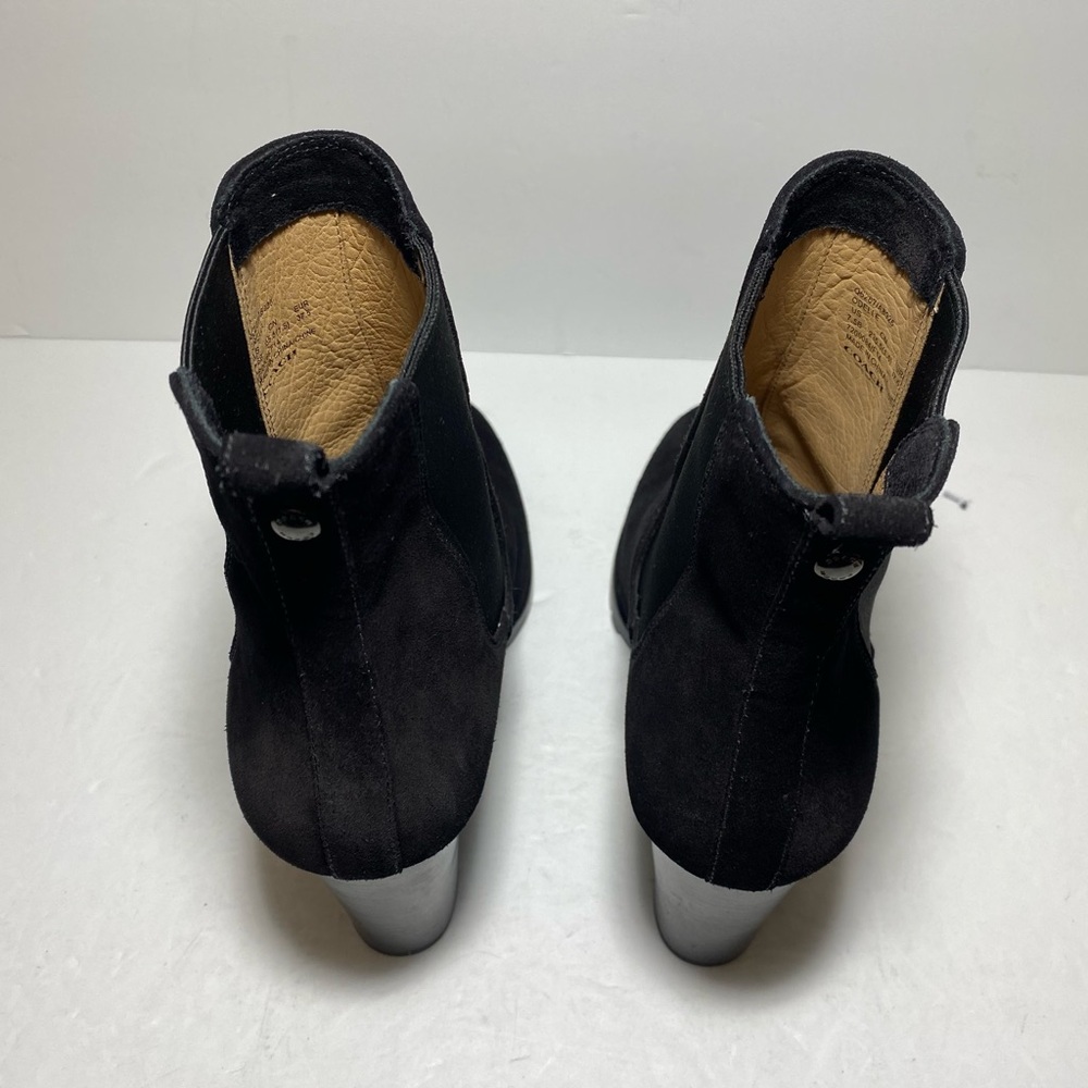 Coach Odelle Black Suede Chelsea Boots Women's Ankle Boots Size 7.5 - Picture 6 of 16